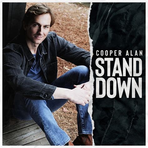 When that liquid courage kicks in. . Cooper alan stand down